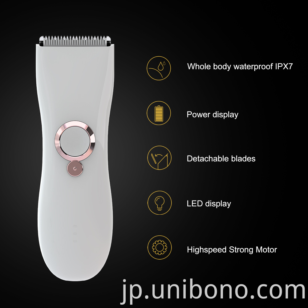 Beauty personal care Rechargeable Women's Electric Personal Li-ion body hair Trimmer